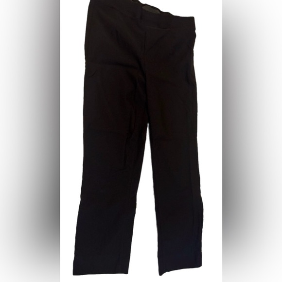 Women’s size 12 black pants. Pull-on. - Picture 1 of 3